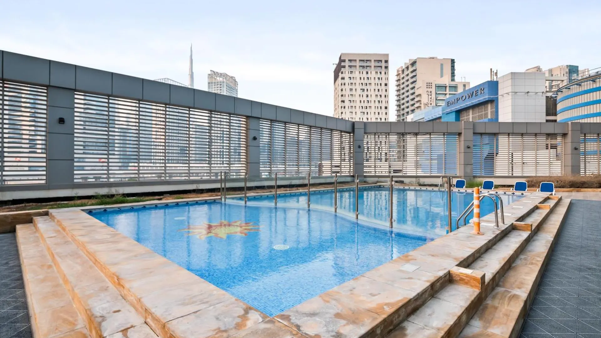 Cozy Business Bay Studio With Burj Khalifa View Dubai